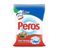 PEROS Стиральный порошок для ручной и полуавтоматической стирки 600гр. в мягкой упаковке, White & Bright для белого белья /6229 /20