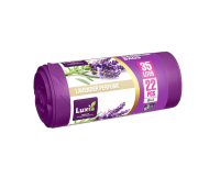 LUXIA Pungi p/u gunoi cu urechi 35 L 22 buc. cu aroma lavanda LUX-4076 /25