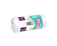 LUXIA Pungi p/u gunoi cu urechi albe 20 L 28 buc. LUX-4098 /36