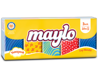MAYLO Платочки носовые 10 3 слоя по-штучно /500828 /240