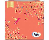 NUA Салфетки косметические 3 слоя 50 штук куб /501500 /24