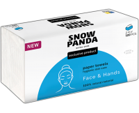 PANDA Extra Care Face&Hands Prosoape de hirtie in ambalaj moale 2 str. 120 buc 200*220mm
