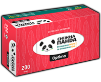 PANDA Optima Servetele cosmetice 2 str. 200 buc
