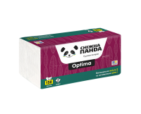 PANDA Полотенца бумажные листовые Optima 150 шт, 2 слоя, 200*220 мм /28