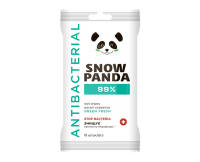 PANDA Салфетки влажные для рук и тела 99% с антимикробным действием 15шт /32