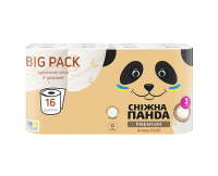 PANDA Hirtie igienica Premium Aroma Plus 3str. 16 role 142foi 17,75m /3