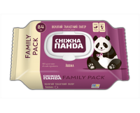 PANDA Влажная туалетная бумага Aroma 84 шт.с крышкой /12