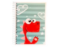 PROSTAND Blocnot cu spirală laterală metalica A6, 60 foi PR-A6-BMS-60 1/12/192