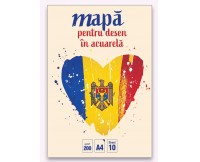 PROSTAND Папка для рисования акварелью 10 л A4 PR-A4-MAQ /5/25