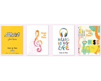 PROSTAND Тетрадь для нот A5 12 л. PR-A5-MUZ /12/96