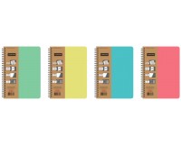 PROSTAND Caiet A4 cu spiră A4 96 foi 3 sectiuni PR-A4-96F-3-SEC /12