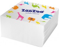 ZooZoo Servetele de masa 1str. 24*23 60buc albe