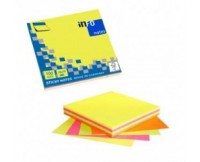 Hirtie p/u notite lipici 75x75mm 100f INFO notes NeonMix 5654-39-pk1-b 1/12