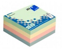Hirtie p/u notite lipici 75x75mm 4*100f INFO notes Mix 5820-98