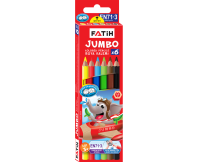 Creioane color 6 cul. Fatih Jumbo 33330