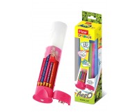 Creioane simple 10buc.in penar +radiera +ascutitoare FLAIR Aero 10 buc FA 8063 1/6/72