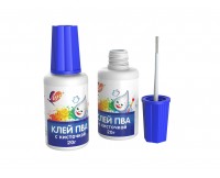 Клей ПВА с кисточкой 20 гр 29C 1719-08 Луч 1/10/120