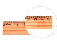 Rigla lemn 25cm CM25 / 8025