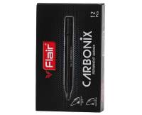 Marker permanent triunghi FLAIR Carbonix 1386 1/12/720