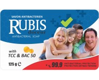 Sapun de toaleta Rubis 125 gr Antibacterial ambalat in hirtie