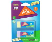 Set radiera in blister 2 buc RIO RS 20 PASTEL 75550