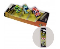 Набор машинок металлических 3 штуки 795C 1/12