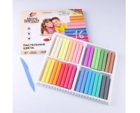Пластилин восковой Школа Творчества 16цв пастельные 29С 1772-08 Луч /14