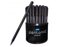 Pix cu ulei LINC Pentonic set 50 buc cu blocnot (35 albastru + 12 negru + 3 rosu) 7024