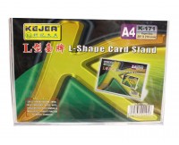 Стойка с бейджиком A4 горизонтальная K-171