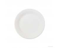 Тарелка бумажная одноразовая 180мм 1/20