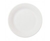 Тарелка бумажная одноразовая 230мм 1/20