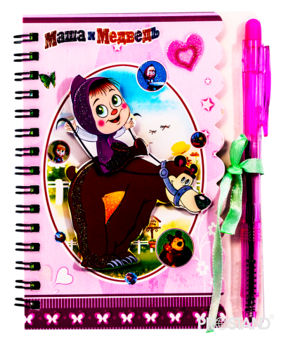 Blocnot cu spira cu pix 10.5*14.5 X-134