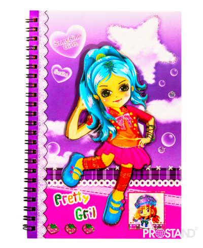 Блокнот на спирали 14*21.5 X-168 1/60/360