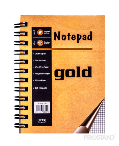 Blocnot cu spira Lizy 80х110 80foi (251)