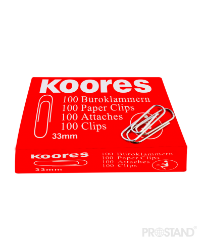 Agrafe KORES 33mm 100buc.