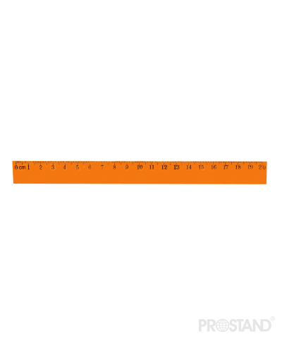 Линейка дерев. 20см 7242 (дерево, срез прямой, БЕЗ упаковки)