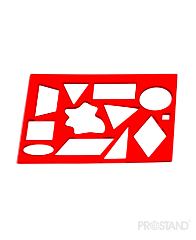 Trafaret figure geometrice №1 12С 836-08 Луч