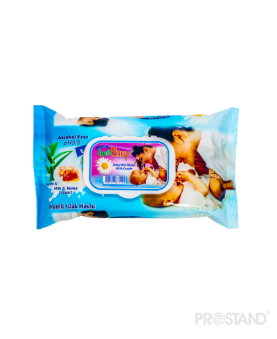 Servetele umede FreshRuny Economy 64 buc. cu capac