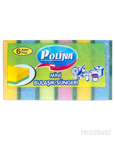 Губка для мытья посуды классик мини P2293 1/6