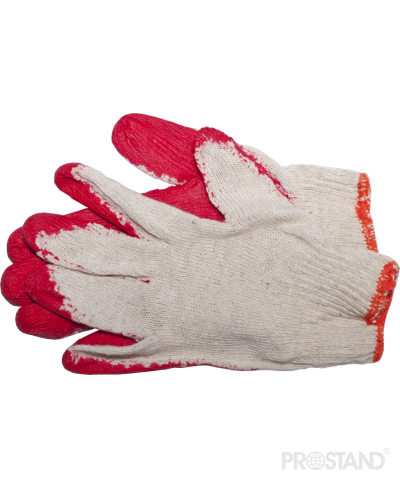 Перчатки рабочие 1/12 3121 A без картона orange / negru