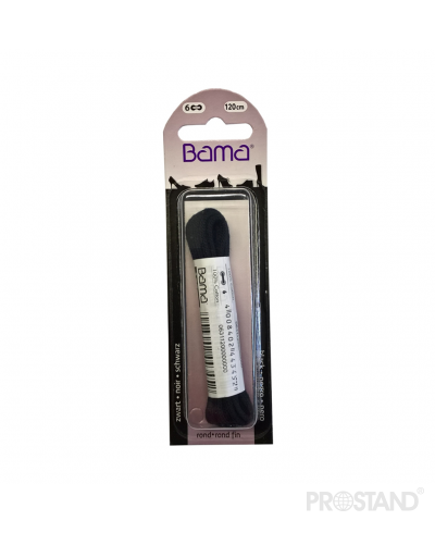 Bama Шнурки круглые 120см полиестер 1 пара в блистере 36SC120