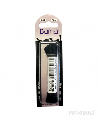 Bama Шнурки круглые вощеные 75см тонкие 1 пара в блистере 36CE75W