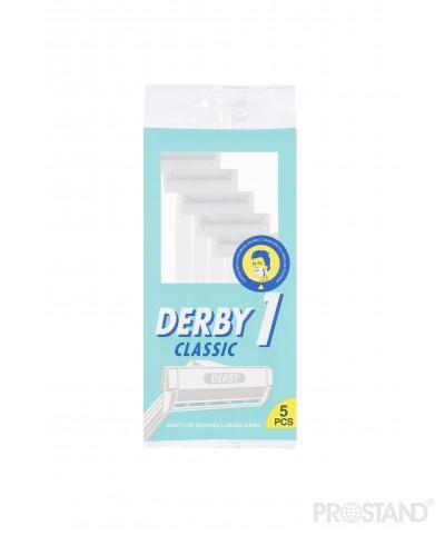 DERBY CLASSIC D1 Aparat p/u ras de unica folosinta 1 lama 5 buc 0044 /101010212 1/14