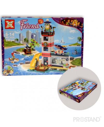 Friend constructor din plastic 698 buc 3026