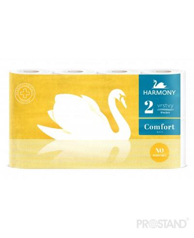 Harmony Hirtie igienica Comfort 2 str. 8 role 19m