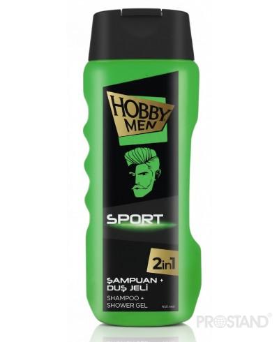 Hobby Шампунь+ Гель для душа MEN 2 в 1 400мл /12
