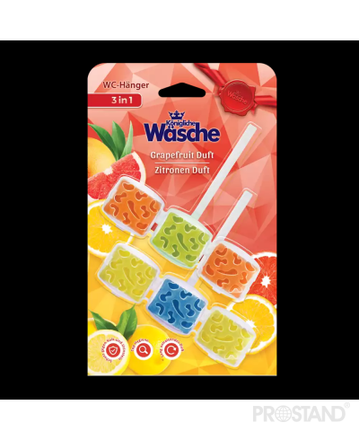 Konigliche Wasche Odorizant - bloc suspendat pu WC 2 buc 3 in 1