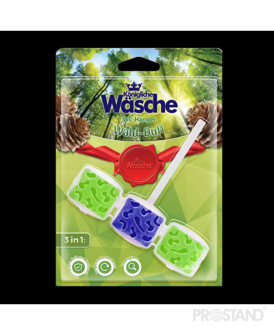 Konigliche Wasche Odorizant - bloc suspendat pu WC 3 in 1
