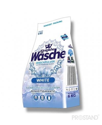 Konigliche Wasche Detergent praf automat si manual WHITE 6 kg, ambalaj moale
