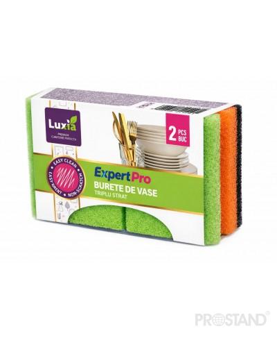 LUXIA Bureta p/u vesela triplu strat canelat Expert Pro 1/2 LUX-4129 /48